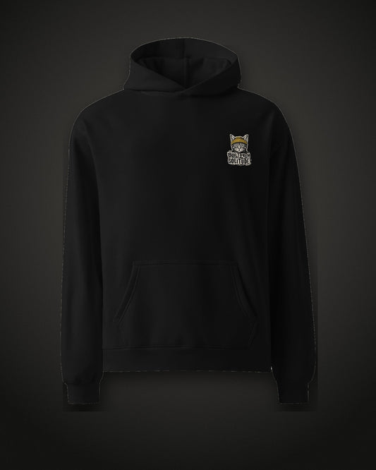 Built From Solitude Graffiti Hoodie, front