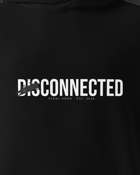 Disconnected Hoodie, print detail