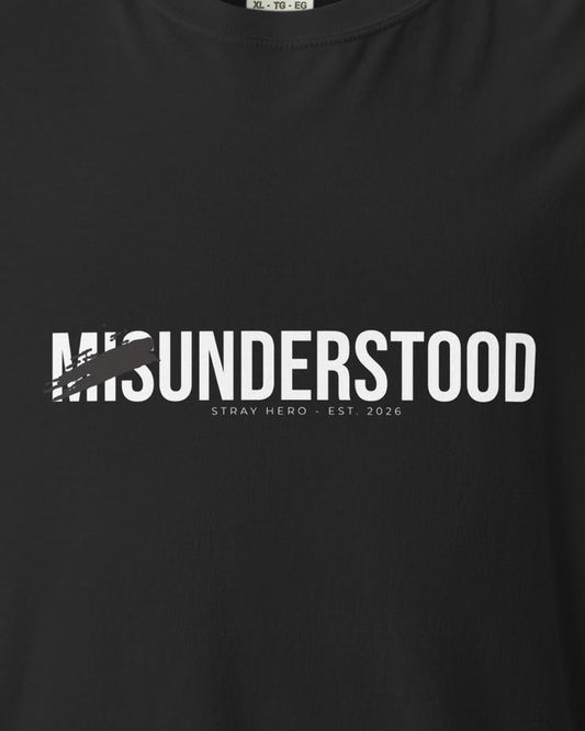 Misunderstood Tee, print detail