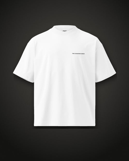 No One's Coming Story Tee White, front