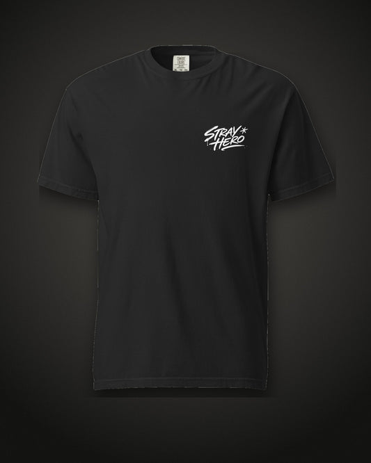 No One's Coming Tee Cinematic, front, black