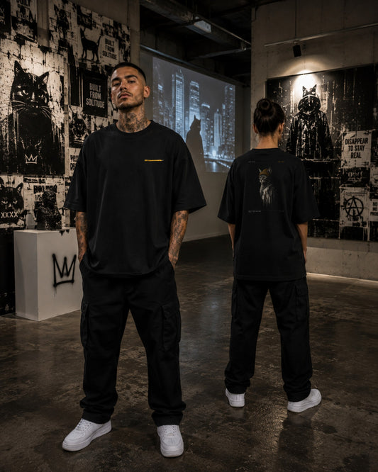 Still Wet — Oversized Tee — Lifestyle — AI-generated visual
