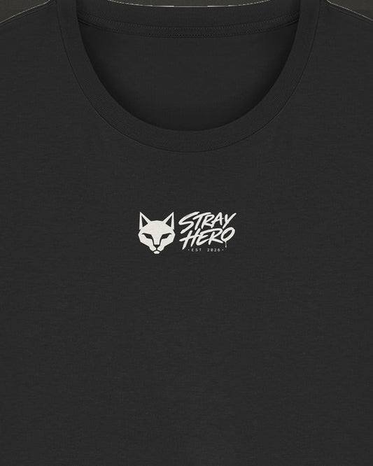 Stray Logo Women's Tee, print detail