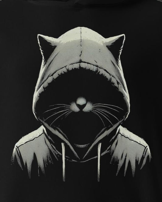 Out of the Dark Hoodie, print detail