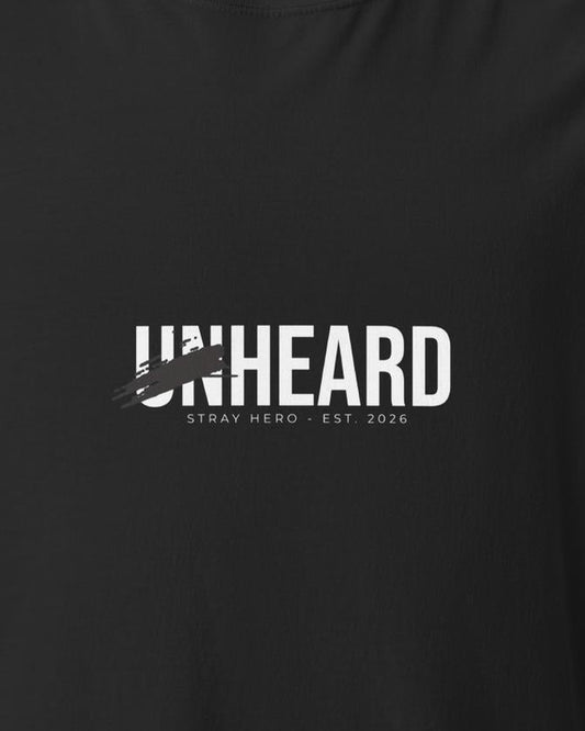 Unheard Tee, print detail