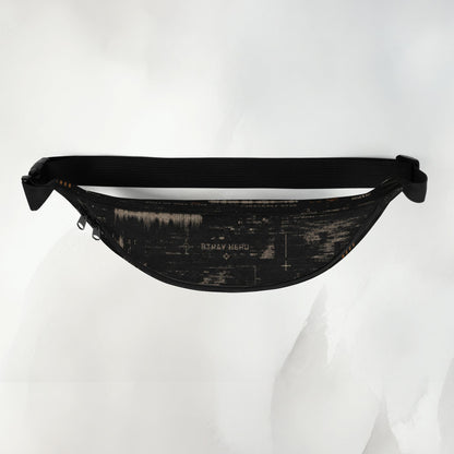 Departure Board Hip Bag von oben
