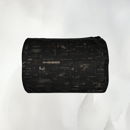 Departure Board Duffle Bag, Unterseite