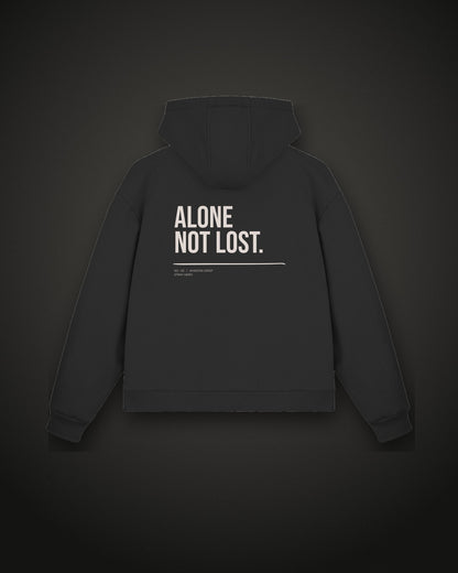 Alone Not Lost Zip Hoodie