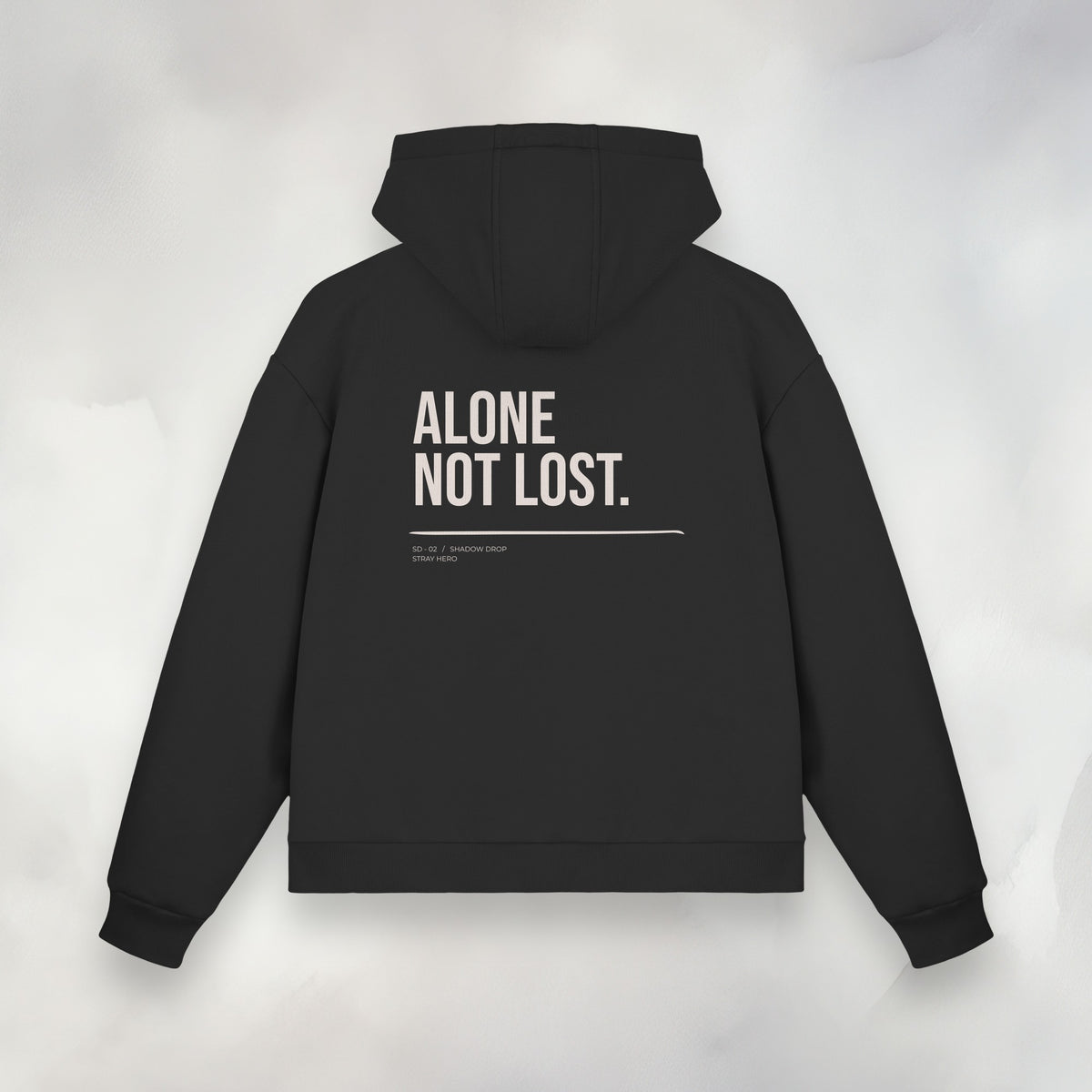 Alone Not Lost Zip Hoodie