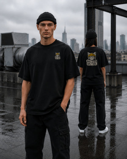 Built From Solitude — Graffiti Tee — Lifestyle — AI-generated visual