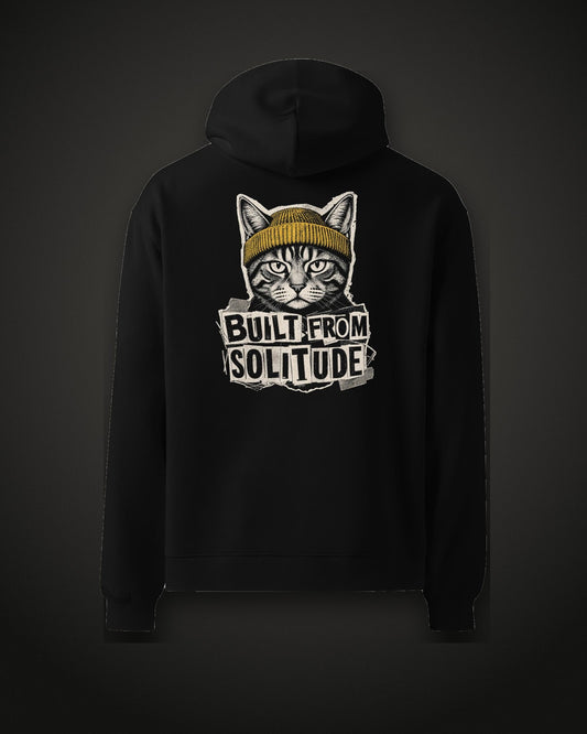 Built From Solitude Graffiti Hoodie, back print
