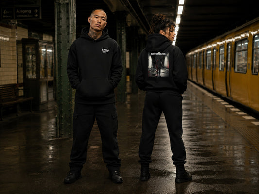 Built From Solitude — Hoodie — Lifestyle — AI-generated visual