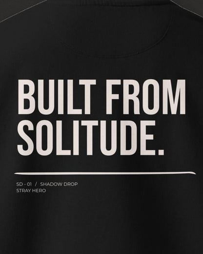 Built From Solitude Sweatshirt, print detail