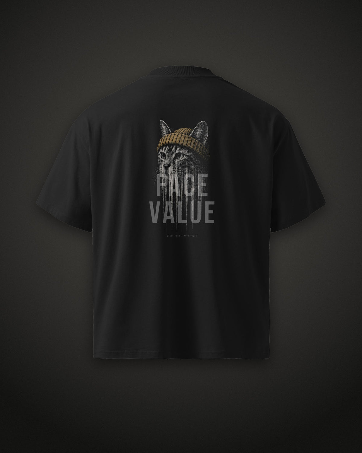 Didn't Look Away Oversized Tee, back print
