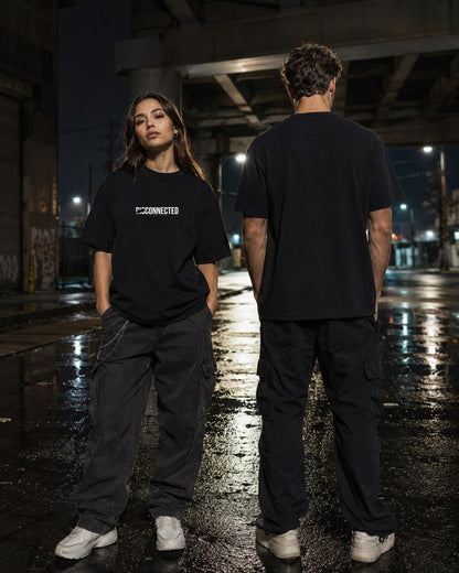 Disconnected Tee — Lifestyle — AI-generated visual