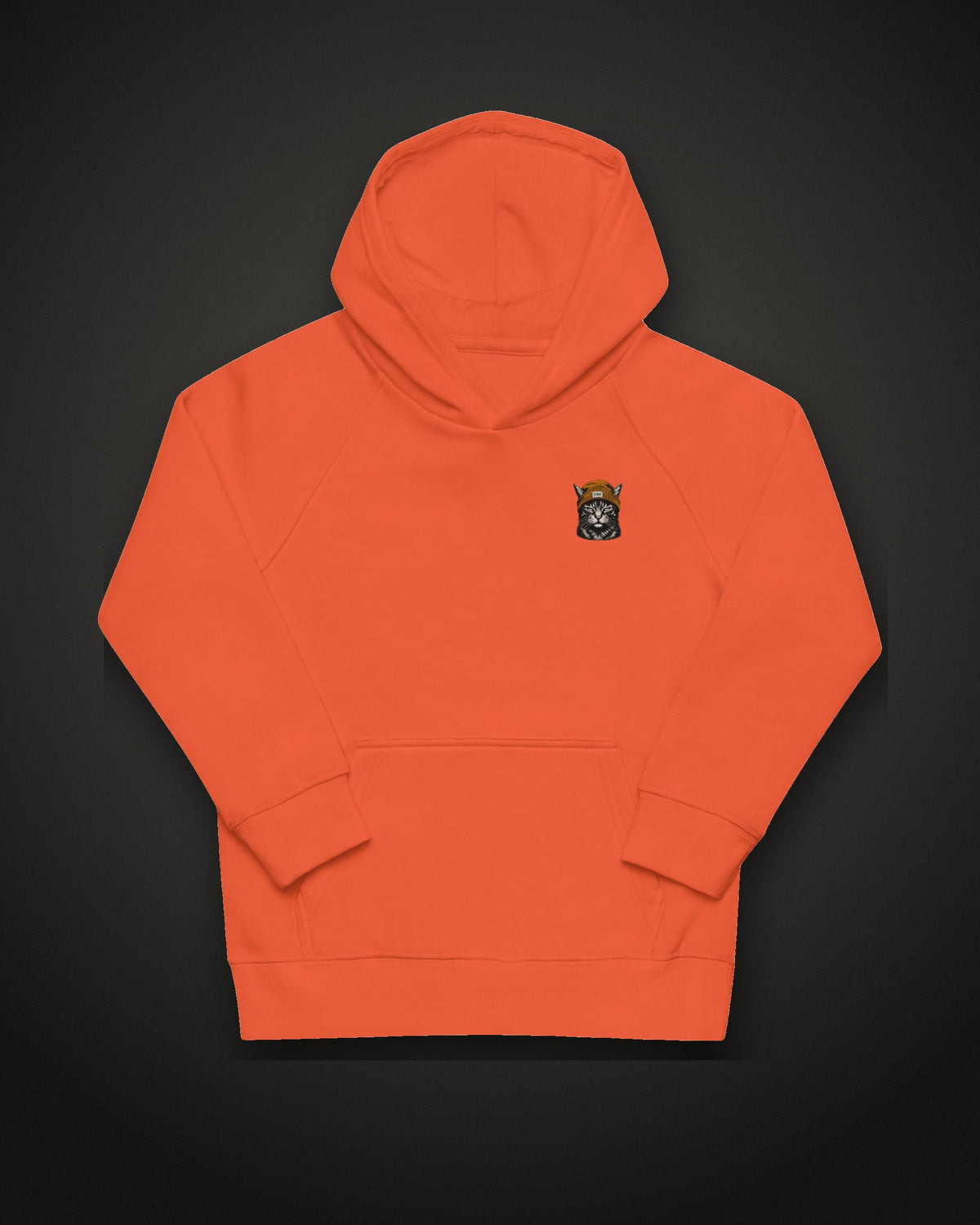 Ember Kids Hoodie Orange, front