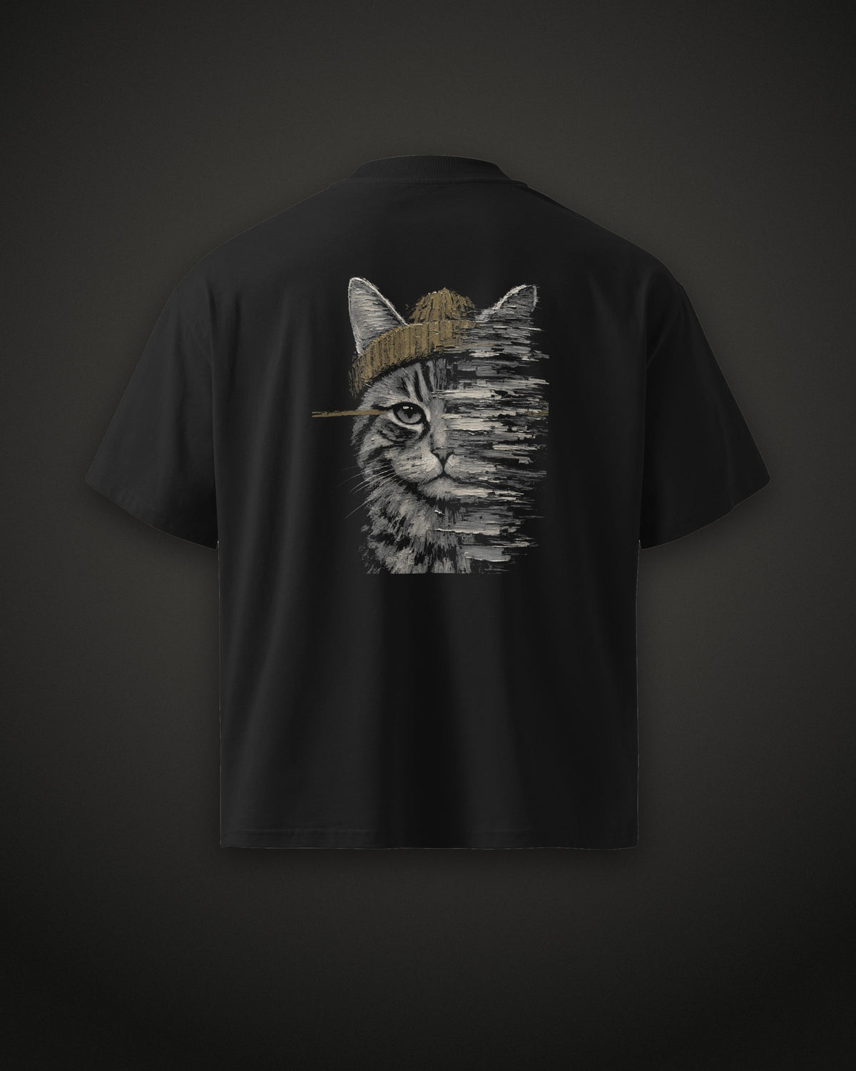 Half the Story Oversized Tee, back print