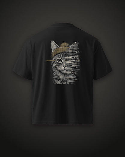 Half the Story Oversized Tee, back print
