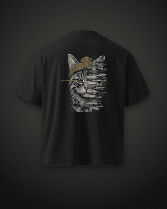 Half the Story Oversized Tee, back print