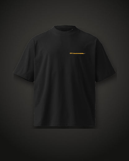 Half the Story Oversized Tee, front