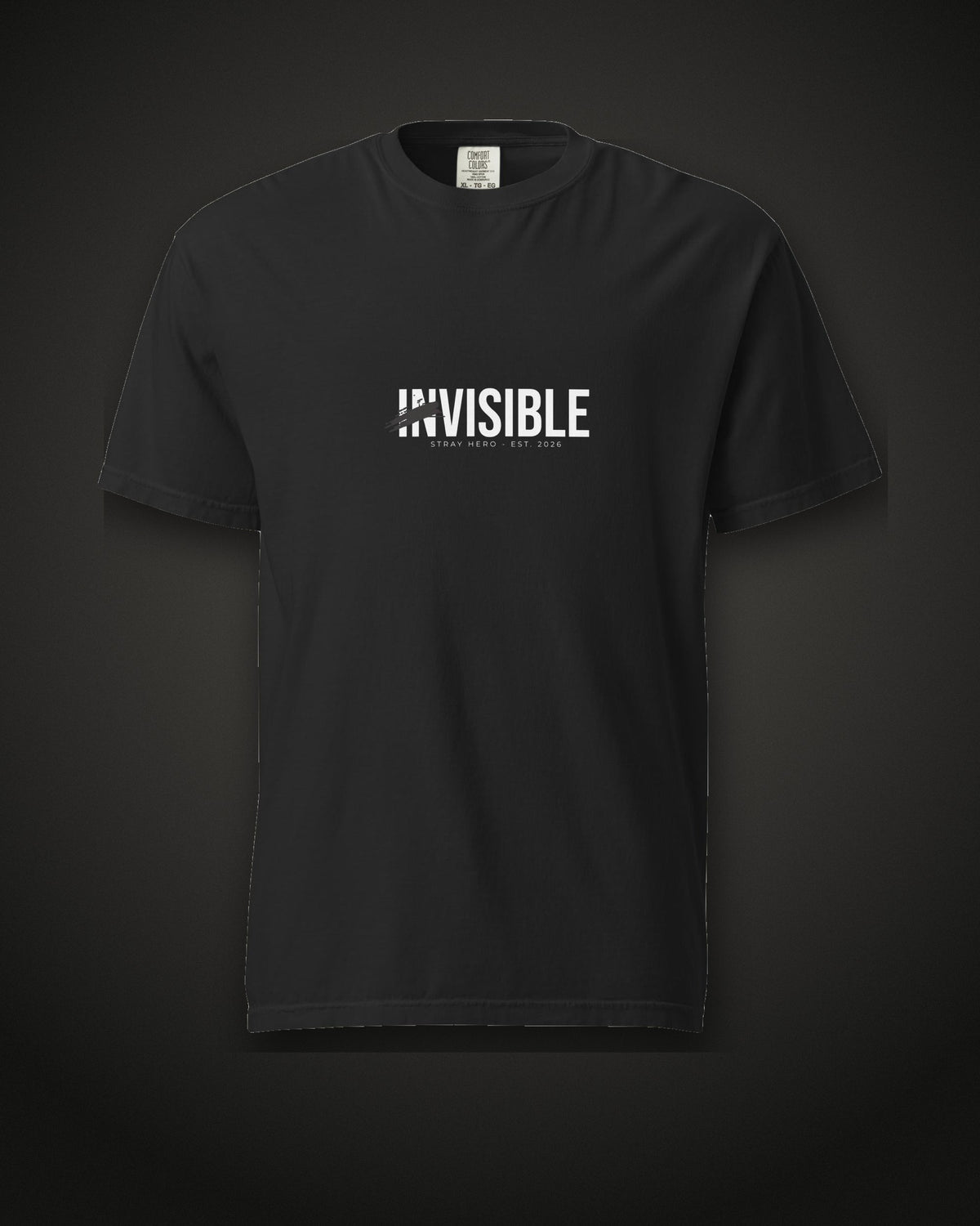 Invisible Tee, black