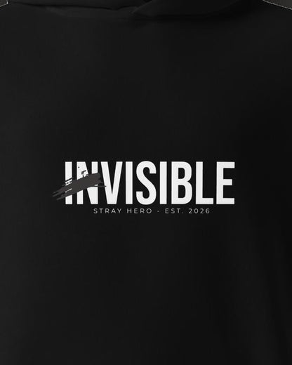 Invisible Hoodie, print detail