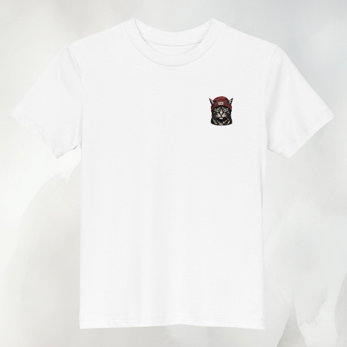 Rogue Kids Tee in Weiß, Vorderansicht ohne Print