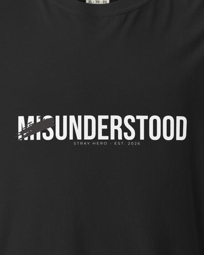 Misunderstood Tee, print detail