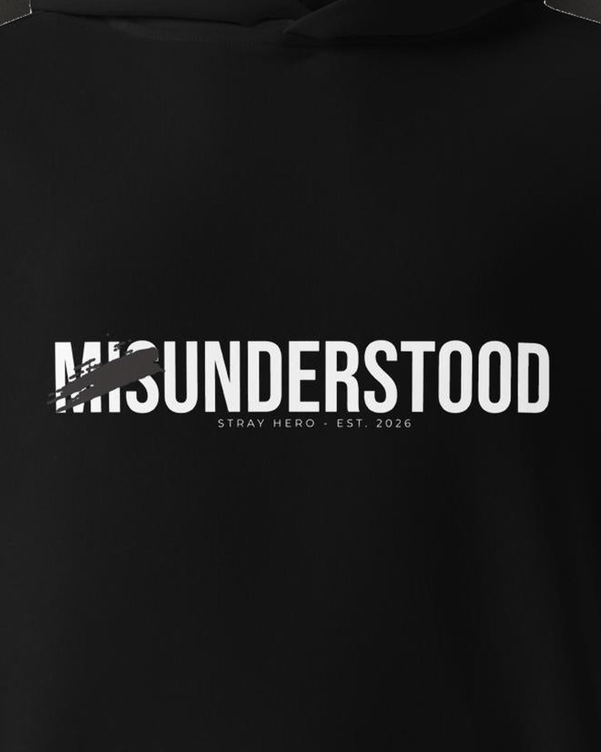 Misunderstood Hoodie, print detail