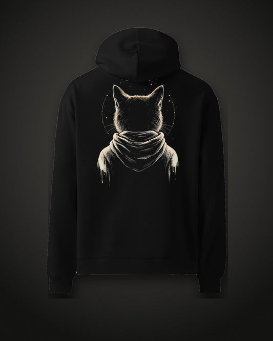 Nightwatch Hoodie, back print, black