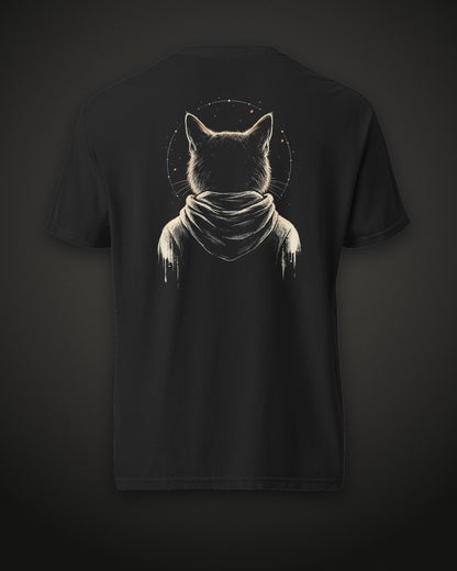 Nightwatch Tee, back print, black