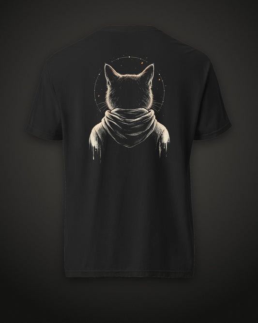 Nightwatch Tee, back print, black