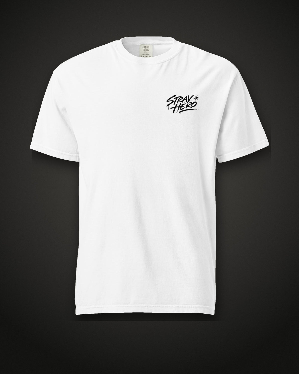 No One's Coming Tee White, front