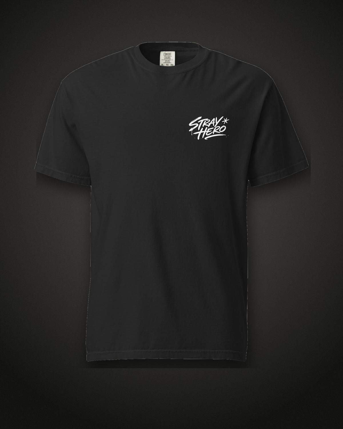 No One's Coming Tee Cinematic, front, black