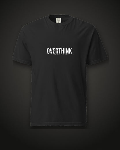 Overthink Tee, black