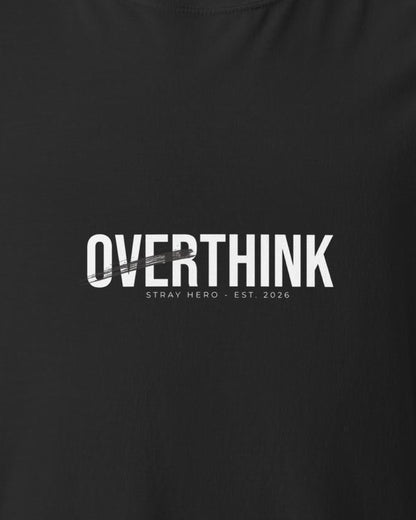 Overthink Tee, print detail
