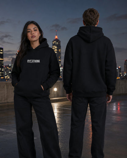 Overthink Hoodie — Stray Hero Lifestyle — AI-generated visual
