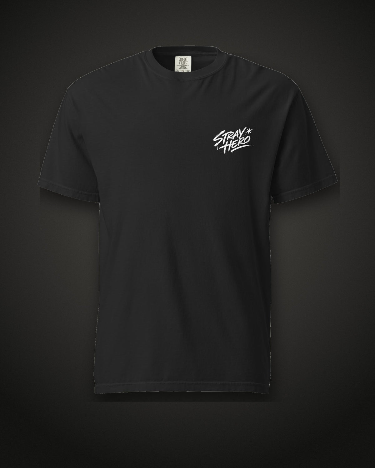 Patron Saint Tee, front, black