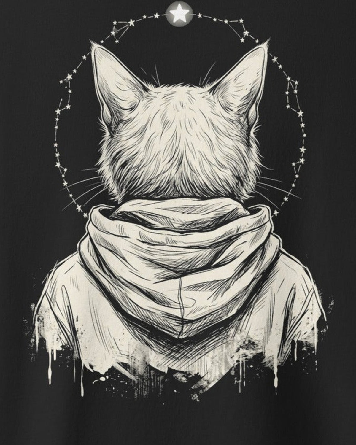 Patron Saint Tee, print detail