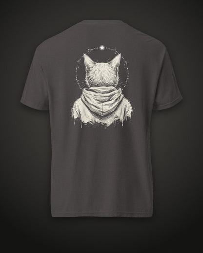 Patron Saint Tee, back print, graphite