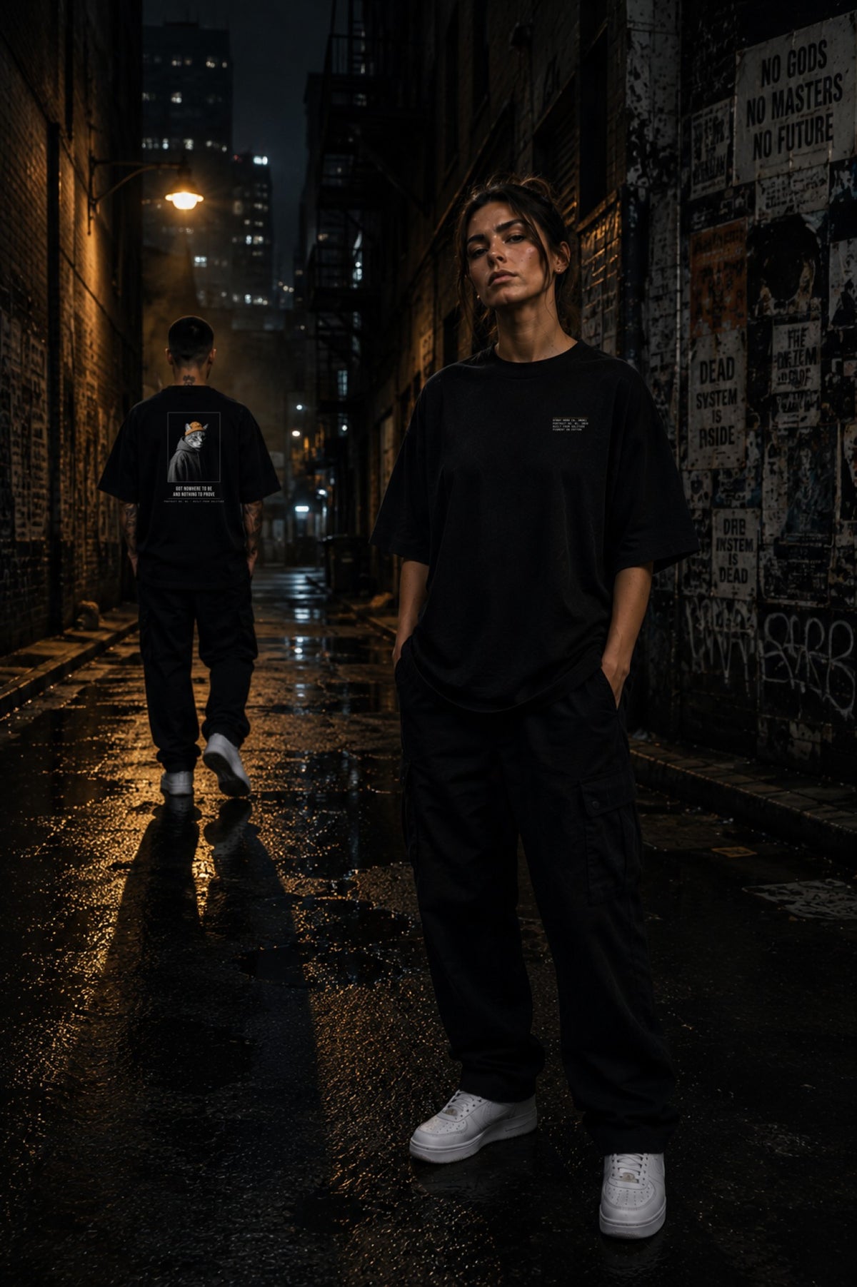 Portrait No. 01 — Tee — Lifestyle — AI-generated visual