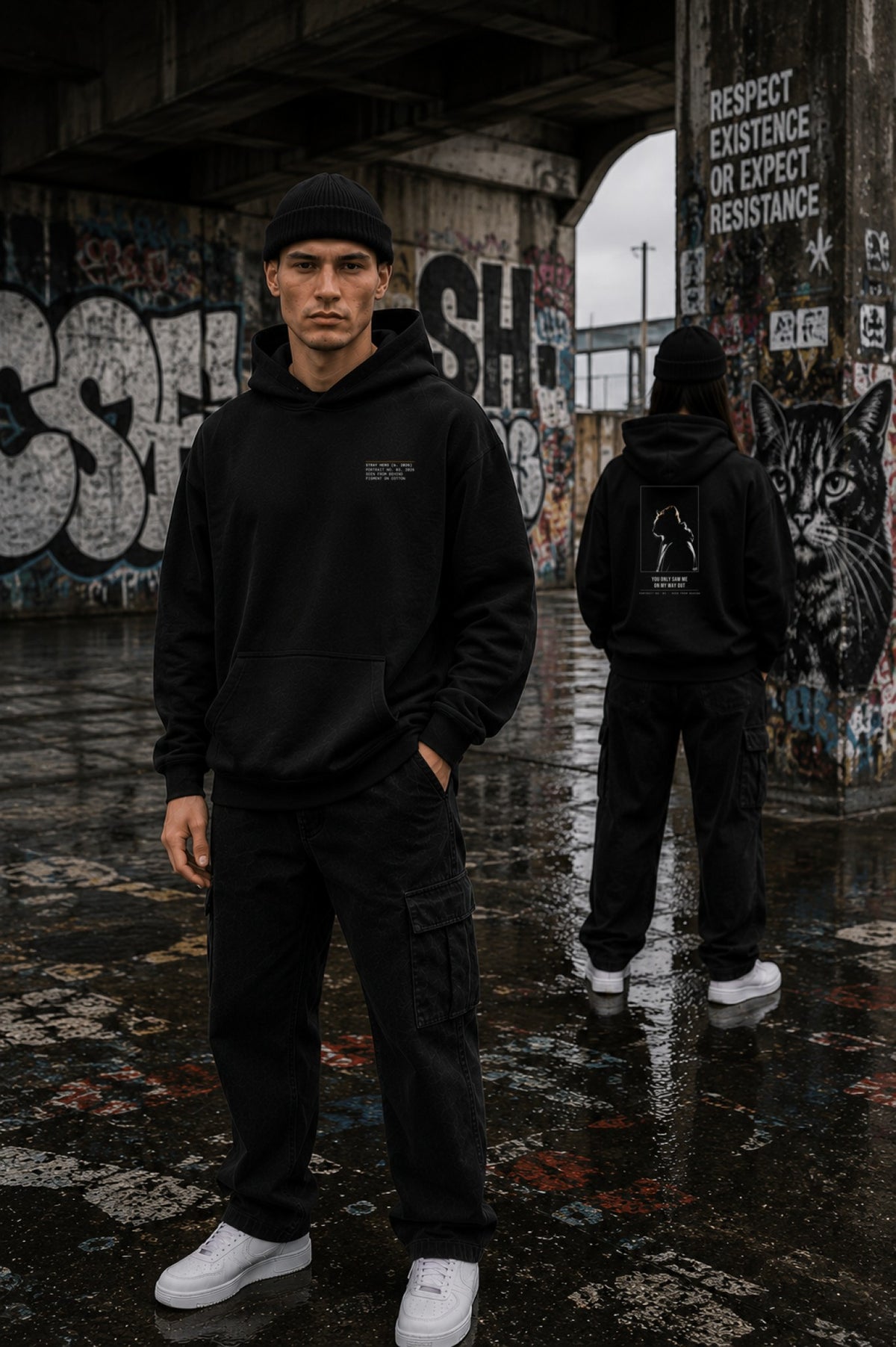 Portrait No. 03 — Hoodie — Lifestyle — AI-generated visual