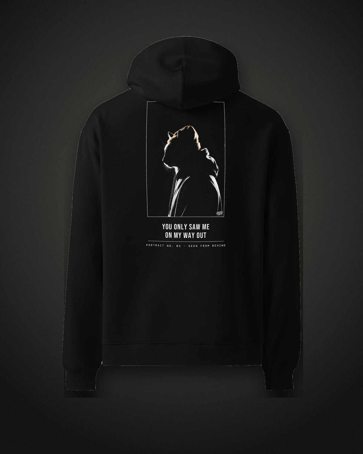 Portrait No. 03 Hoodie, back print