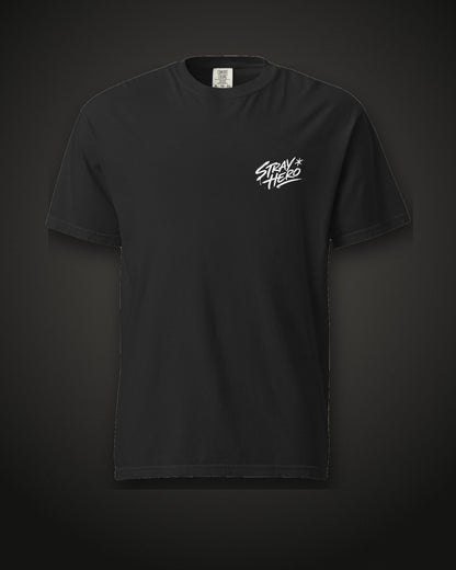 Rosary Tee, front, black