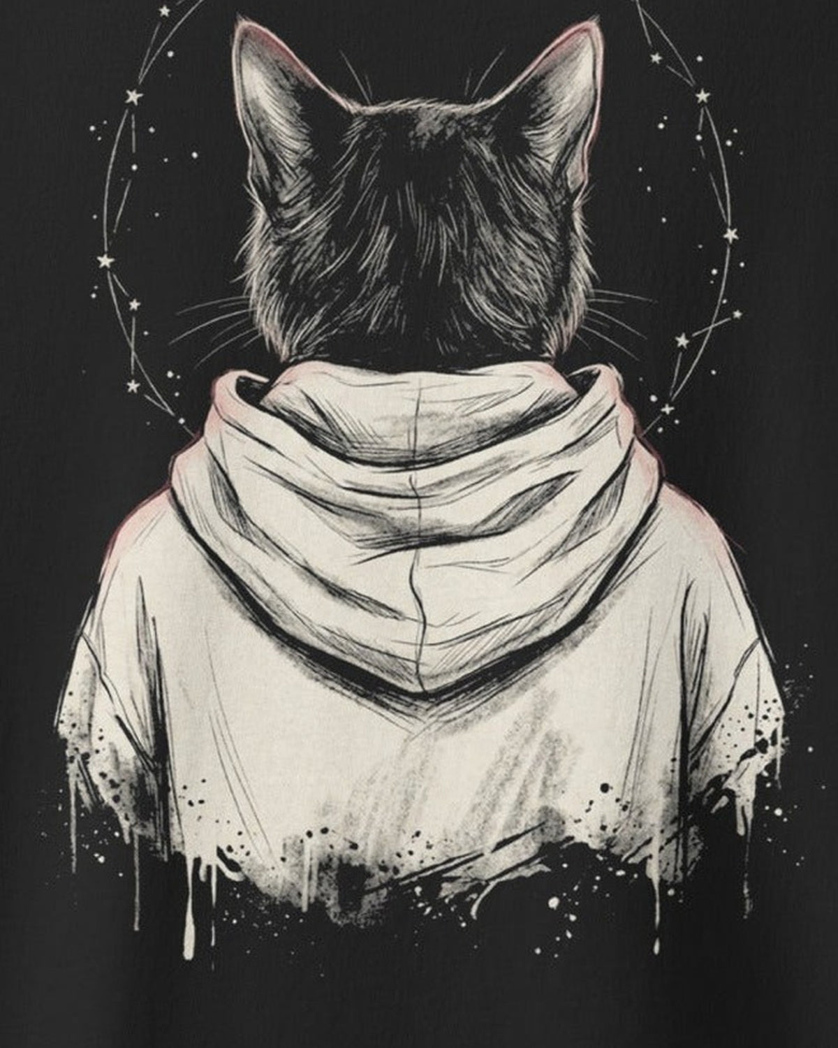 Rosary Tee, print detail