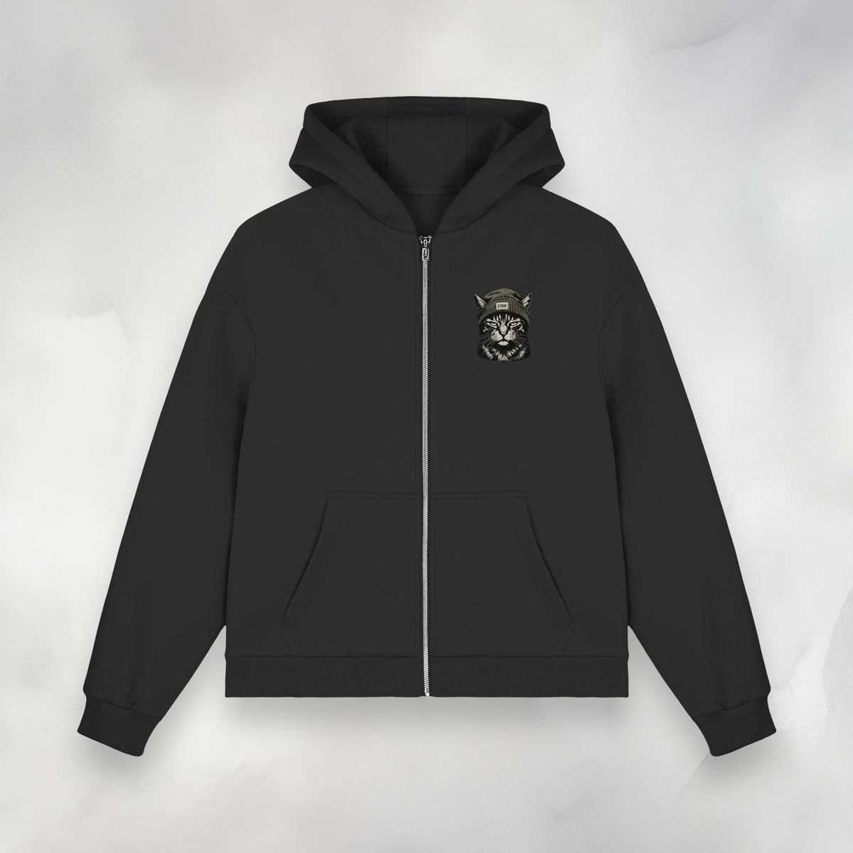 Script Zip Hoodie