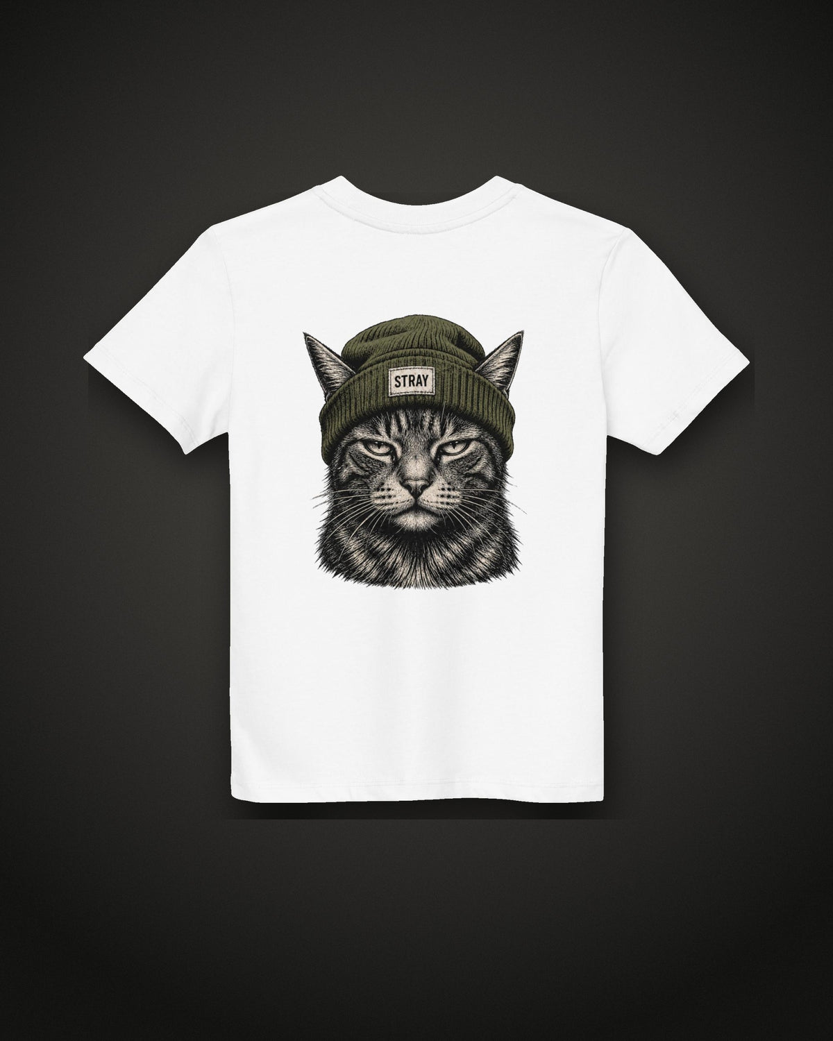 Shade Kids Tee White, back print
