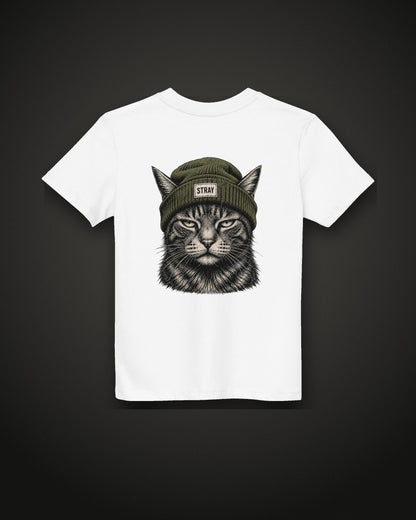 Shade Kids Tee White, back print
