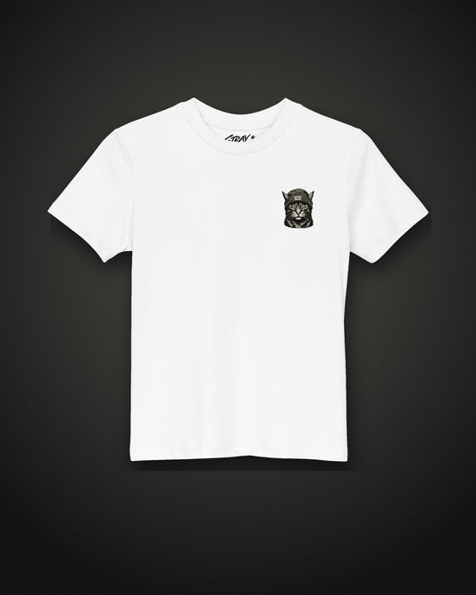 Shade Kids Tee White, front