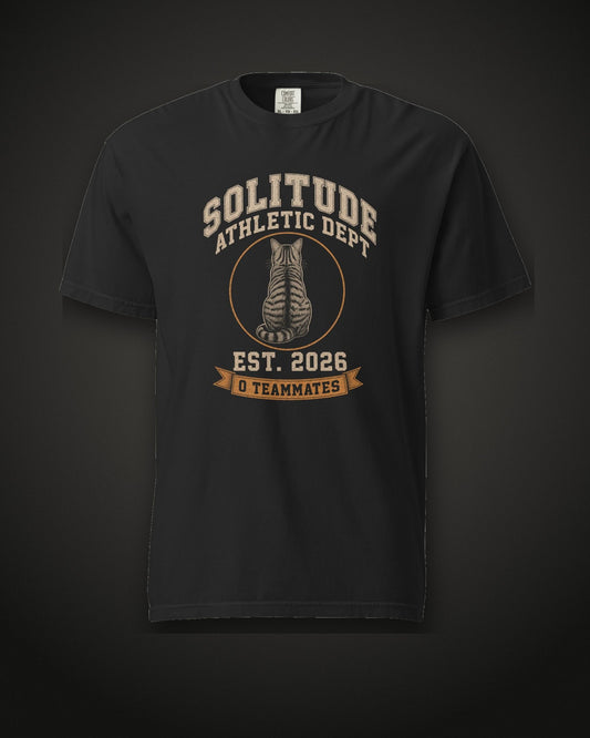 Solitude Athletic Dept. Tee, black